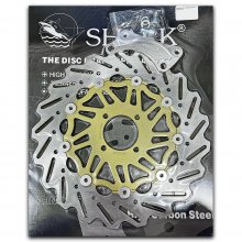 Δισκόπλακα εμπρός Yamaha Crypton-X 135 Racing μαργαρίτα 300-58 oversize Shark  